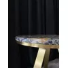 Журнальный столик из мрамора Ceppo Gold