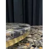 Журнальный столик из мрамора Ceppo Gold