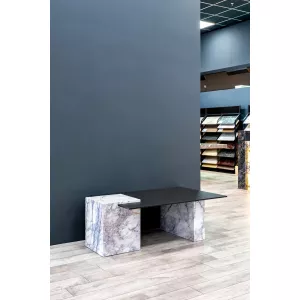 Журнальный столик из мрамора и Lapitec