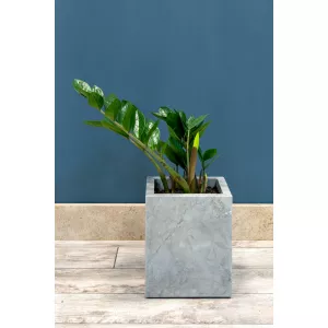Кашпо из мрамора Vintage Grey