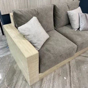 Диван из травертина Beige Travertine