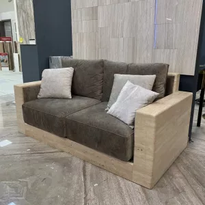 Диван из травертина Beige Travertine