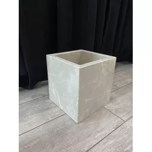 Кашпо из мрамора New Cool Grey