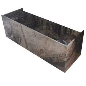 Раковина из мрамора Arabescato orobico grigio